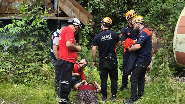 Rize'de kaybolan kadın yaralı bulundu