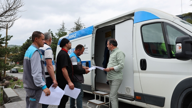 Hacılar Belediyesi personeline yönelik sağlık taraması gerçekleştirildi