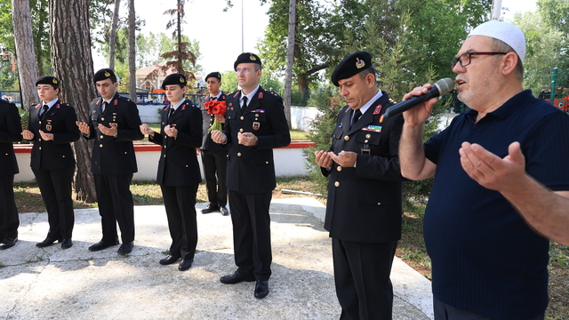 Edirne'de jandarma şehitleri anıldı