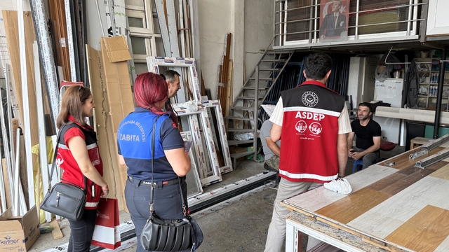 Tekirdağ'da çocuk işçiliğiyle mücadele kapsamında esnaf bilgilendirildi