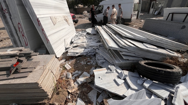 Kahramanmaraş'ta mermer blokların altında kalan 1 kişi öldü, 1 kişi yaralandı