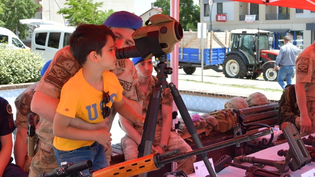 Şebinkarahisar'da jandarma teşkilatı tanıtıldı