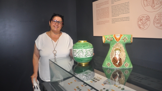 Ödemiş'te çini sergisi açıldı