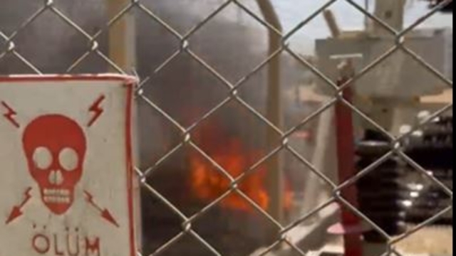 Trafo merkezinde yangın çıktı, 115 kırsal mahalle elektriksiz kaldı