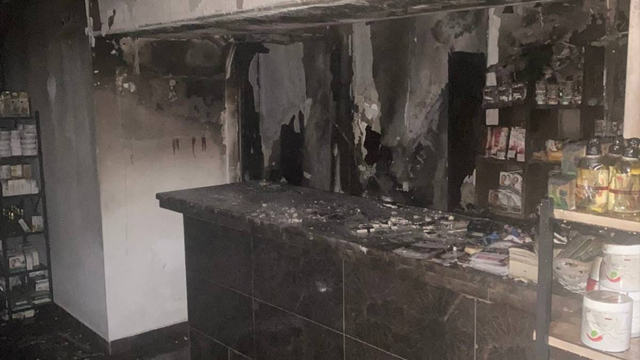 Otelin bodrum katında çıkan yangında yüzlerce turist tahliye edildi (2)