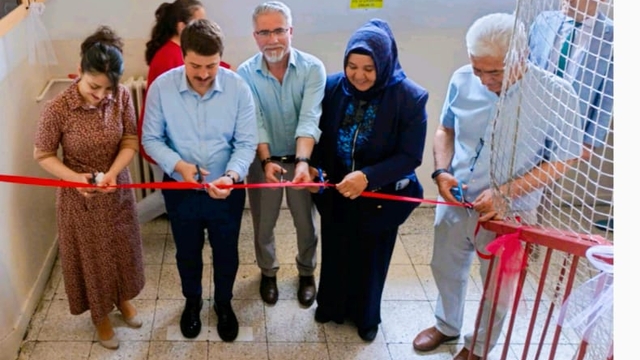 Nallıhan'da öğrencilerin yaptığı resimler sergilendi
