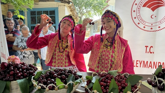Tekirdağ'da 59'uncu Uluslararası Kiraz Festivali başladı