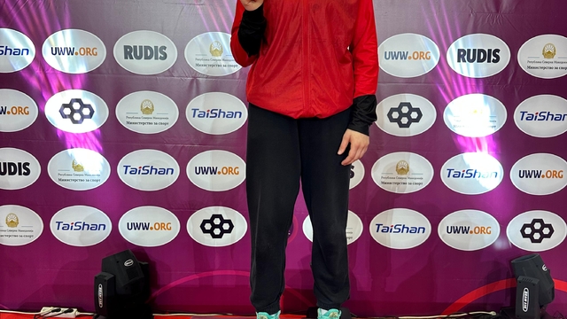 Edirneli milli güreşçi Eylem Engin Avrupa şampiyonu oldu