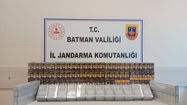 Batman'da kaçakçılık operasyonunda 6 kişi hakkında adli işlem yapıldı