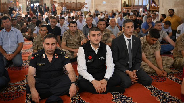 Edirne'de şehitler için mevlit okutuldu