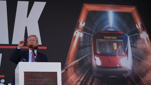 Dikimevi–Natoyolu Raylı Sistem Uzatma Hattı'nın temeli atıldı: