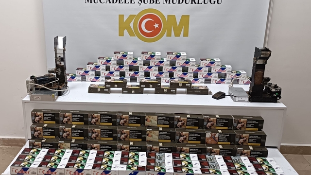 Samsun'da 23 bin makaron ele geçirildi, 2 zanlı yakalandı