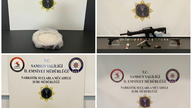 Samsun'da uyuşturucu operasyonlarında 6 zanlı yakalandı
