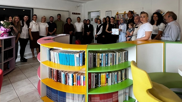 Espiye'de hayatını kaybeden öğretmenin adı kütüphaneye verildi