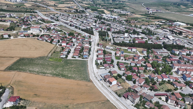 Erbaa'da Kazım Karabekir Caddesi'nde çalışmalar başladı