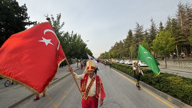 Çorum'da jandarma teşkilatının kuruluş yıl dönümü mehterle kutlandı