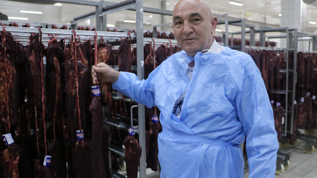 Afyon sucuğu ve pastırmasına Avrupa yolu açıldı