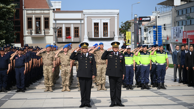 Edirne'de Jandarma Teşkilatının 186. kuruluş yıl dönümü kutlandı