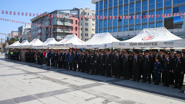 Uşak'ta Jandarma teşkilatının kuruluş yıl dönümü kutlandı