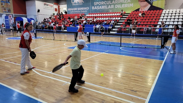 Samsun'da "Aileler Arası Pickleball Şampiyonası" yapıldı