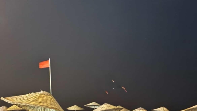 İran'dan İsrail'e fırlatılan füzeler Hatay semalarından görüldü