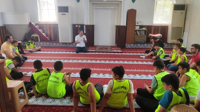 Boyabat'ta "Bisiklete Biniyorum Camiye Gidiyorum" projesi sekiz yıldır devam ediyor