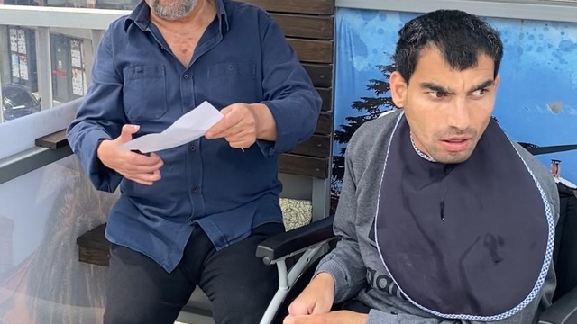 Şehit Eren Bülbül Gençlik Merkezi'nden engelli babası Doğan'a sürpriz
