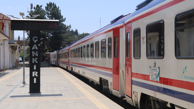 Turistik Karaelmas Ekspresi, Çankırı'ya geldi