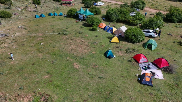 Bingöl'de "Baba-Çocuk Doğa Kampı" düzenlendi