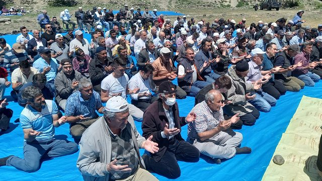 Beypazarı ilçesinde yağmur duaları yapıldı