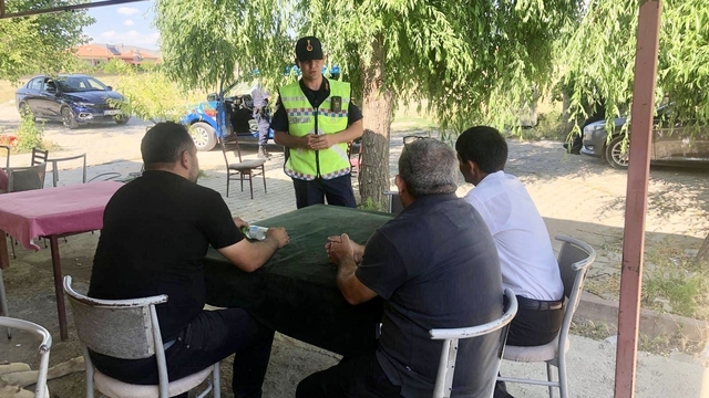 Kırşehir'de jandarma vatandaşları yangın ve boğulmalara karşı uyardı