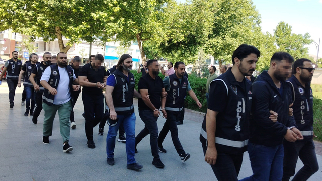 Kırşehir'de tefecilik operasyonu: 9 gözaltı