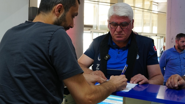 Düzce'de şehirlerarası otobüs terminalindeki işletmeler denetlendi