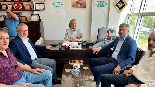 AK Parti Mardin Milletvekili Kılıç, Kızıltepe Hububat Ticaret Merkezini ziyaret etti