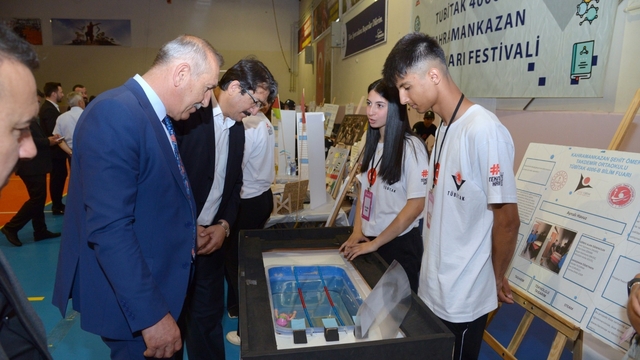 Kahramankazan'da 4006-C TÜBİTAK Bilim Fuarı düzenlendi