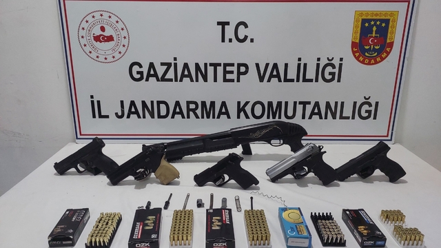 Gaziantep'te silah kaçakçılığı operasyonunda 1 zanlı tutuklandı
