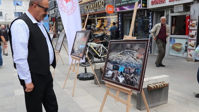Yozgat'ta "Yananlar sadece ormanlarımız değil" adlı fotoğraf sergisi düzenlendi