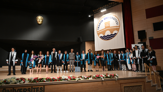 Trakya Üniversitesi Teknik Bilimler Meslek Yüksekokulunda mezuniyet töreni düzenlendi