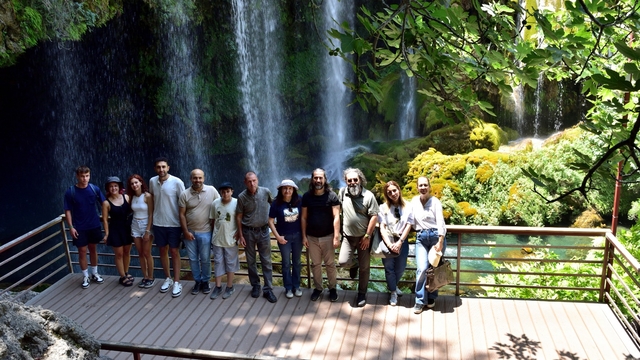 Mersin'de öğrenciler ve akademisyenler turistik yerleri gezdi
