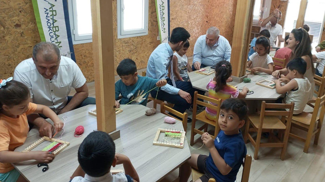 Araban'da "Tasarım Beceri Atölyesi" açıldı