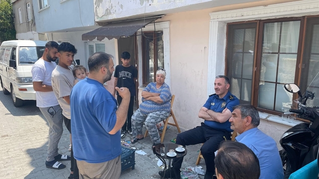 Tekirdağ Emniyet Müdürü Turanlı, Roman vatandaşlarla bir araya geldi