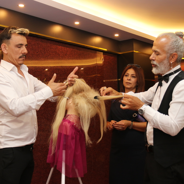 Sivas'ta kadın kuaförlerine eğitim verildi