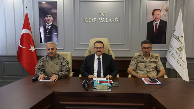 Iğdır'da "Asayiş ve Güvenlik Değerlendirme Toplantısı" düzenlendi