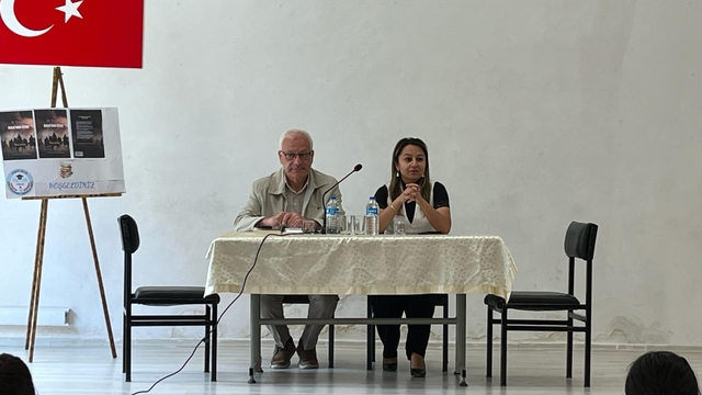 Yeniçağa'da bir yıl süren kitap okuma projesi yazar buluşmasıyla tamamlandı