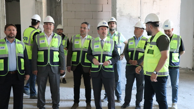 Yozgat inşası süren İl Halk Kütüphanesi yıl sonunda tamamlanacak