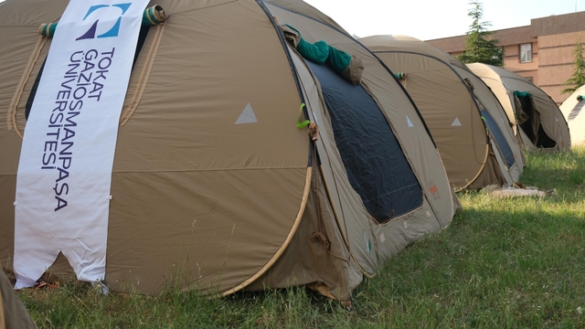 TOGÜ'de "Kampüste Çadır Kampı" etkinliği yapıldı