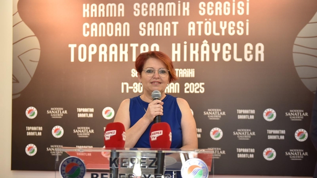 Antalya'da "Topraktan Hikayeler" sergisi ziyarete açıldı