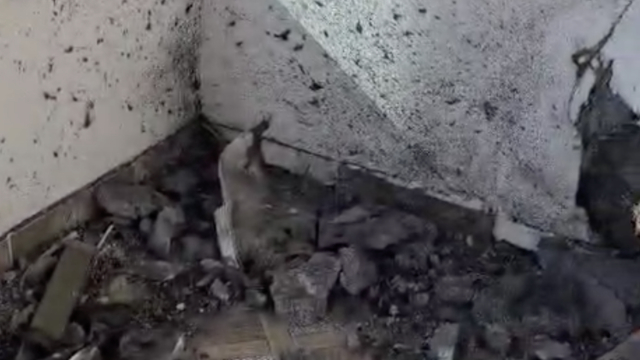 Mardin'de balkonda patlayan piknik tüpü paniğe neden oldu