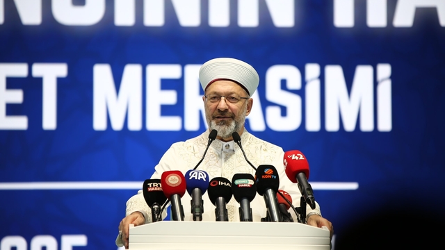 Diyanet İşleri Başkanı Ali Erbaş, Konya'da hafızlık icazet töreninde konuştu: