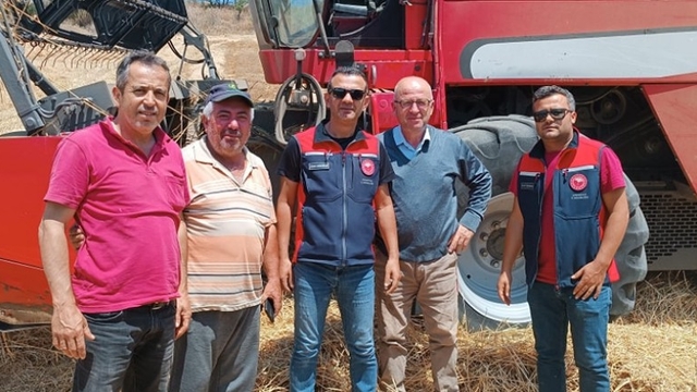 Gelibolu Tarım ve Orman Müdürlüğü biçerdöver denetimlerini sıklaştırdı